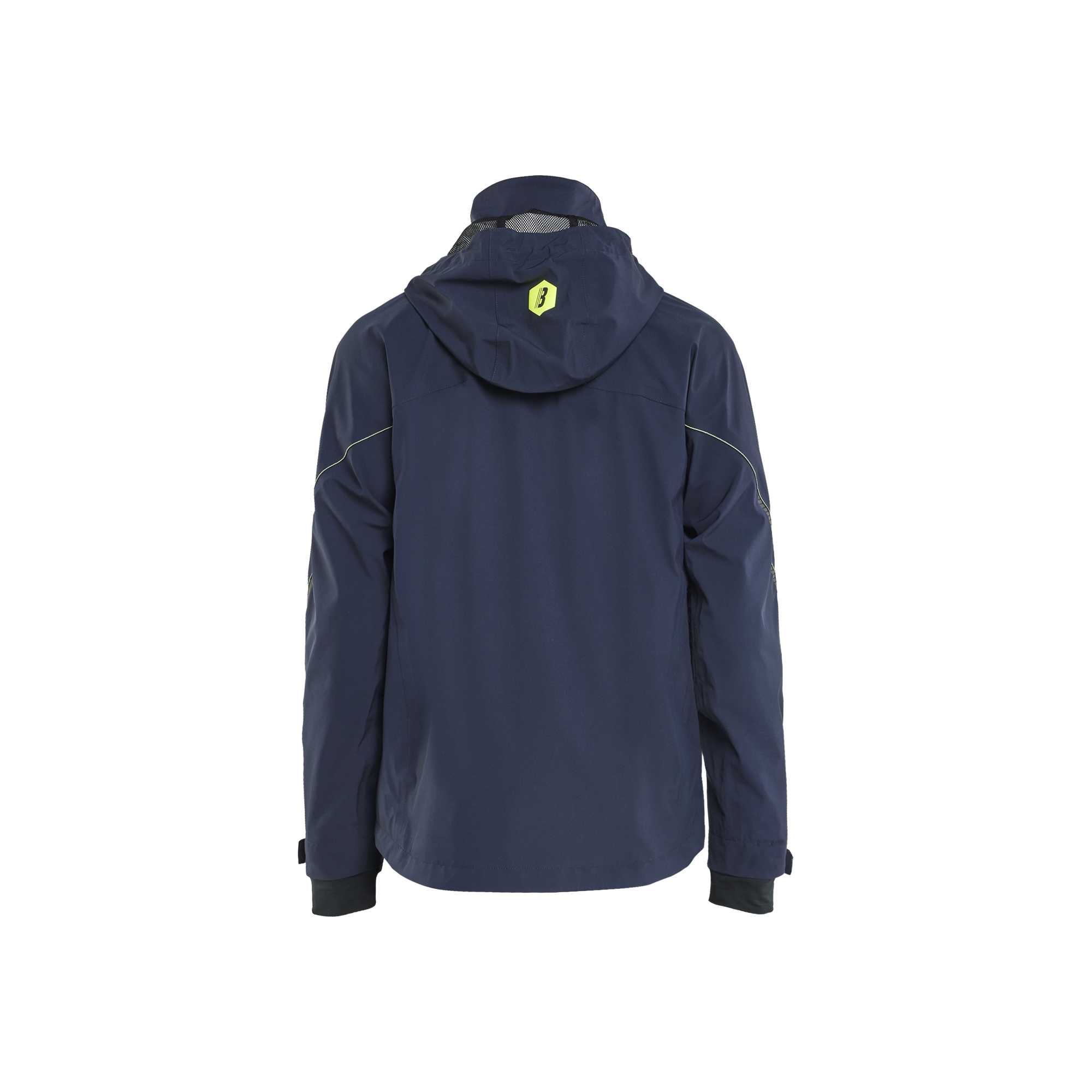 BLAKLADER 44831917 Shell Jacket Stretch Hi Vis Reflective Work Jacket MEN - Waterproof